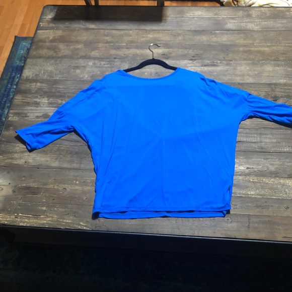 K-DEER  Microflex V-Back Pullover yoga top XL - Picture 3 of 6